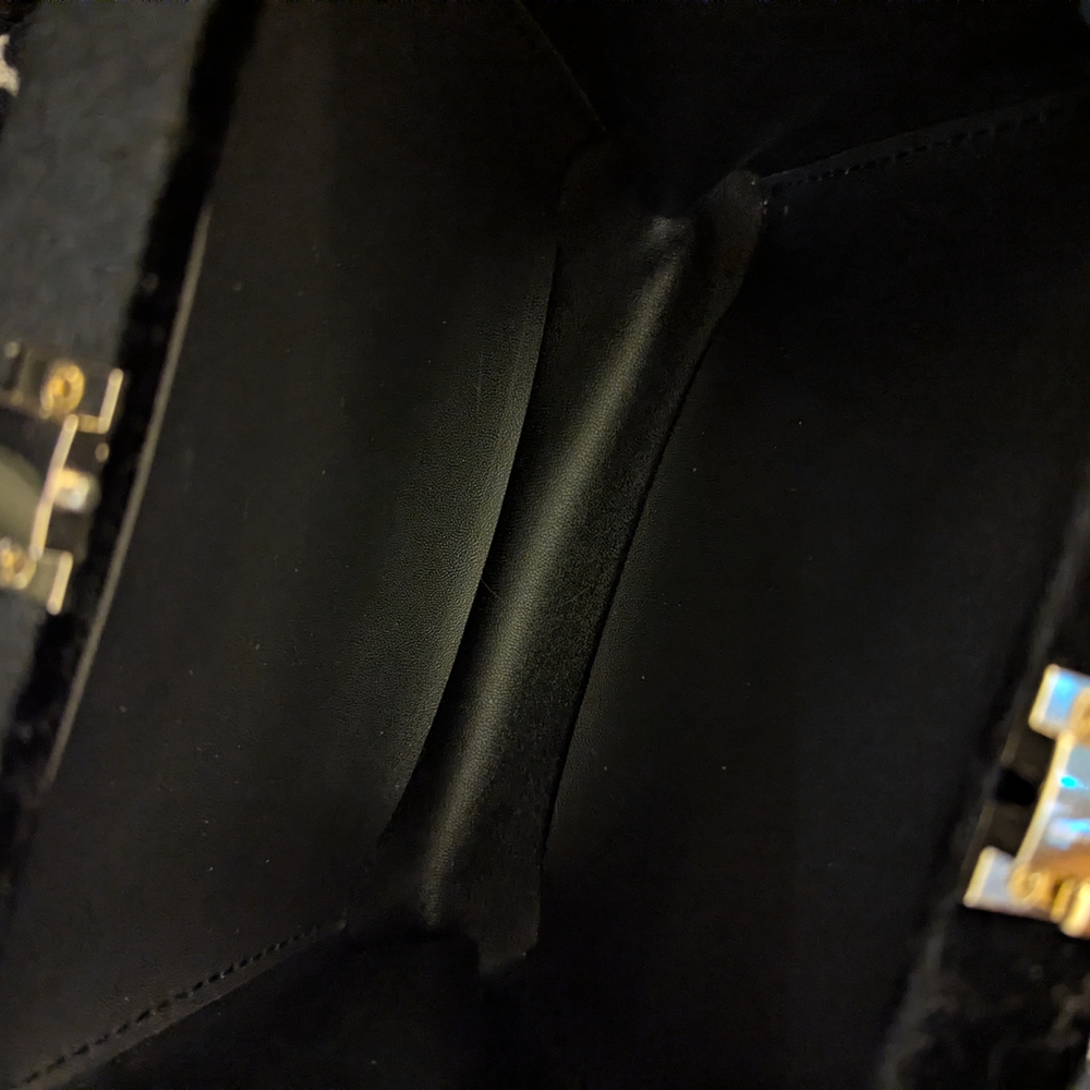 Black Velvet Constellation Celestial Clutch - Picture 4 of 6
